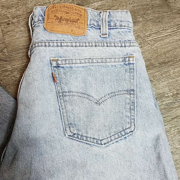 Levi's Denim - Vintage Orange Tab Levis High Waist Mom Jean 33/32